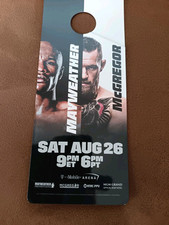 Mayweather mcgregor memorabili for sale  HALIFAX