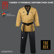 Uniforme MOOTO Taebek-2 Poomsae (High Dan) WT (World Taekwondo) TKD Dobok Gi comprar usado  Enviando para Brazil