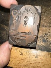 Printing block man for sale  Fitzwilliam