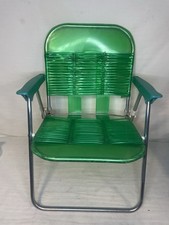 Cadeira infantil tubo de geléia verde anos 90, cadeira de praia vintage  comprar usado  Enviando para Brazil