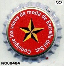 Chapa cerveza ESTRELLA DEL SUR kronkorken tappi bottle cap capsule SIN USAR, usado comprar usado  Enviando para Brazil