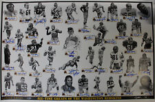 Washington redskins autographe d'occasion  Expédié en Belgium