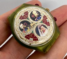 Cronógrafo masculino Swatch mostrador russo quartzo 1994 comprar usado  Enviando para Brazil