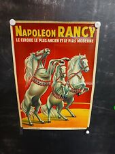 Affiche cirque napoleon d'occasion  Montauban