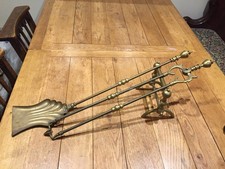 Cast brass fireside for sale Cast brass fireside for sale  WOKING