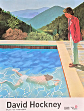 David hockney affiche d'occasion  Vanves