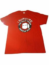 Camiseta vermelha I Survived The Toilet Paper Crisis Of 2020 GG comprar usado  Enviando para Brazil