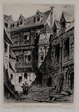 Rouen vue abbaye d'occasion  France