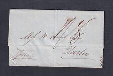 CANADÁ 1848 ’1/8’ FL HALIFAX NOVA SCOTIA PARA CIDADE DE QUEBEC COM CONTEÚDO, usado comprar usado  Enviando para Brazil