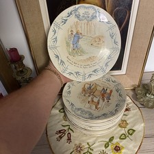 Lot assiettes parlantes d'occasion  Gurgy