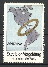 Reklamemarke excelsior vergold gebraucht kaufen  Berlin