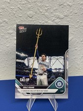 Cole Young - 25 Topps Now #243 Walk Off Trident Image Variation SP - Mariners comprar usado  Enviando para Brazil