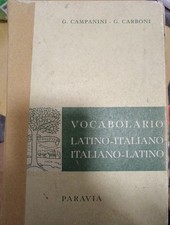 campanini carboni vocabolario latino usato  Italia