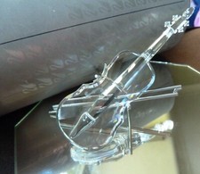 Swarovski crystal violin for sale  HUDDERSFIELD