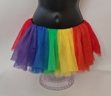 Saia feminina tutu arco-íris adulta cor arco-íris tamanho único comprar usado  Enviando para Brazil