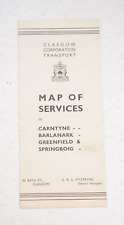 Bus tram map for sale  BANBURY
