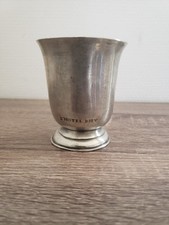 Timbale gobelet etain d'occasion  Abbeville