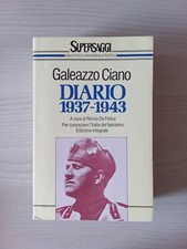 Galeazzo ciano diario usato  Italia
