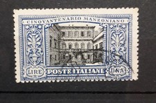 1923 regno francobollo usato  Serramazzoni
