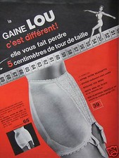 Publicité gaine lou d'occasion  Longueil-Sainte-Marie