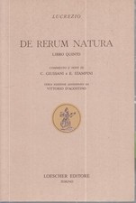 Rerum natura libro usato  Parma
