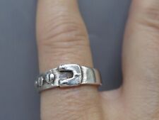 Bague ceinture argent d'occasion  Annecy