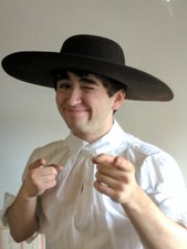 Brown tricorn hat for sale  Fremont