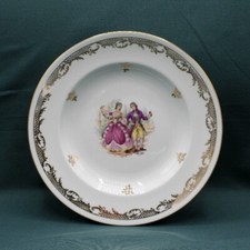 Assiette vintage porcelaine d'occasion  Boulleret