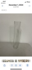 Wide clear cylinder for sale  Fort Washington