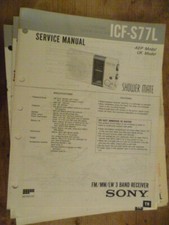 Sony icf s77l for sale  REDRUTH
