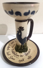 Longpark pottery candlestick for sale  MIDDLESBROUGH