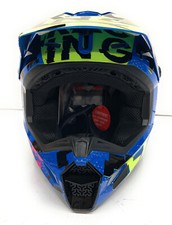 Capacete Fly Racing Youth Kinetic rosto inteiro, azul digitalização, tamanho pequeno, F73-3492YS comprar usado  Enviando para Brazil