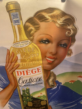 Affiche ancienne publicitaire d'occasion  Chameyrat