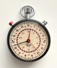 Heuer leonidas stopwatch for sale  USA
