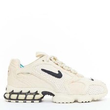 Tênis Nike STUSSY Air Zoom Spiridon Cage 2 bege fóssil preto US4 EU34 comprar usado  Enviando para Brazil