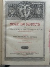 Missale romanum pro usato  Genova