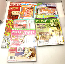 Lot Of 9 Scrapbook And Papercraft Magazines segunda mano  Embacar hacia Mexico