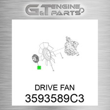 3593589C3 DRIVE FAN serve para CAMINHÃO INTERNACIONAL (novo fabricante de equipamento original) comprar usado  Enviando para Brazil