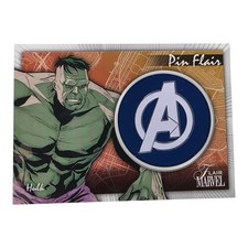 Broche de metal HULK 2023 Flair Marvel Flair #PFM5 no cartão Avengers comprar usado  Enviando para Brazil