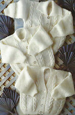 Baby cardigans 4ply for sale  SWANLEY