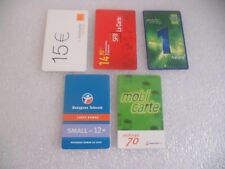 Lot telecartes nomad d'occasion  Wervicq-Sud