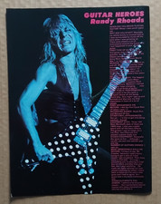 Randy rhoads guitar for sale  ULVERSTON