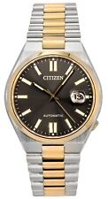 Citizen NJ0154-80H Tsuyosa cadran noir deux tons acier inoxydable automatique... comprar usado  Enviando para Brazil