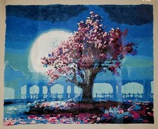 Handpainted japanese cherry for sale  Bryan