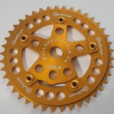 Bullseye Pro Drive corrente anel roda dentada engrenagem parafusos aranha ouro bicicleta BMX, usado comprar usado Bullseye Pro Drive corrente anel roda dentada engrenagem parafusos aranha ouro bicicleta BMX, usado comprar usado  Enviando para Brazil