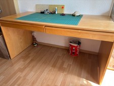 Schreibtisch buche furnier gebraucht kaufen  Illingen