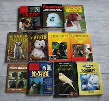 Lot livres chiens d'occasion  L'Étrat