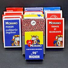 Modiano carte gioco usato  Poggibonsi