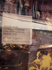 Sigmar polke plakat gebraucht kaufen  Deutschland