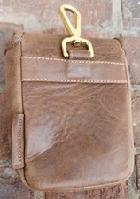 Capa protetora Golden Soul "Merlin" Range Finder couro marrom golfe Pga comprar usado  Enviando para Brazil